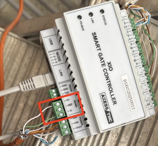 Controller D+ und D- Kabel prüfen